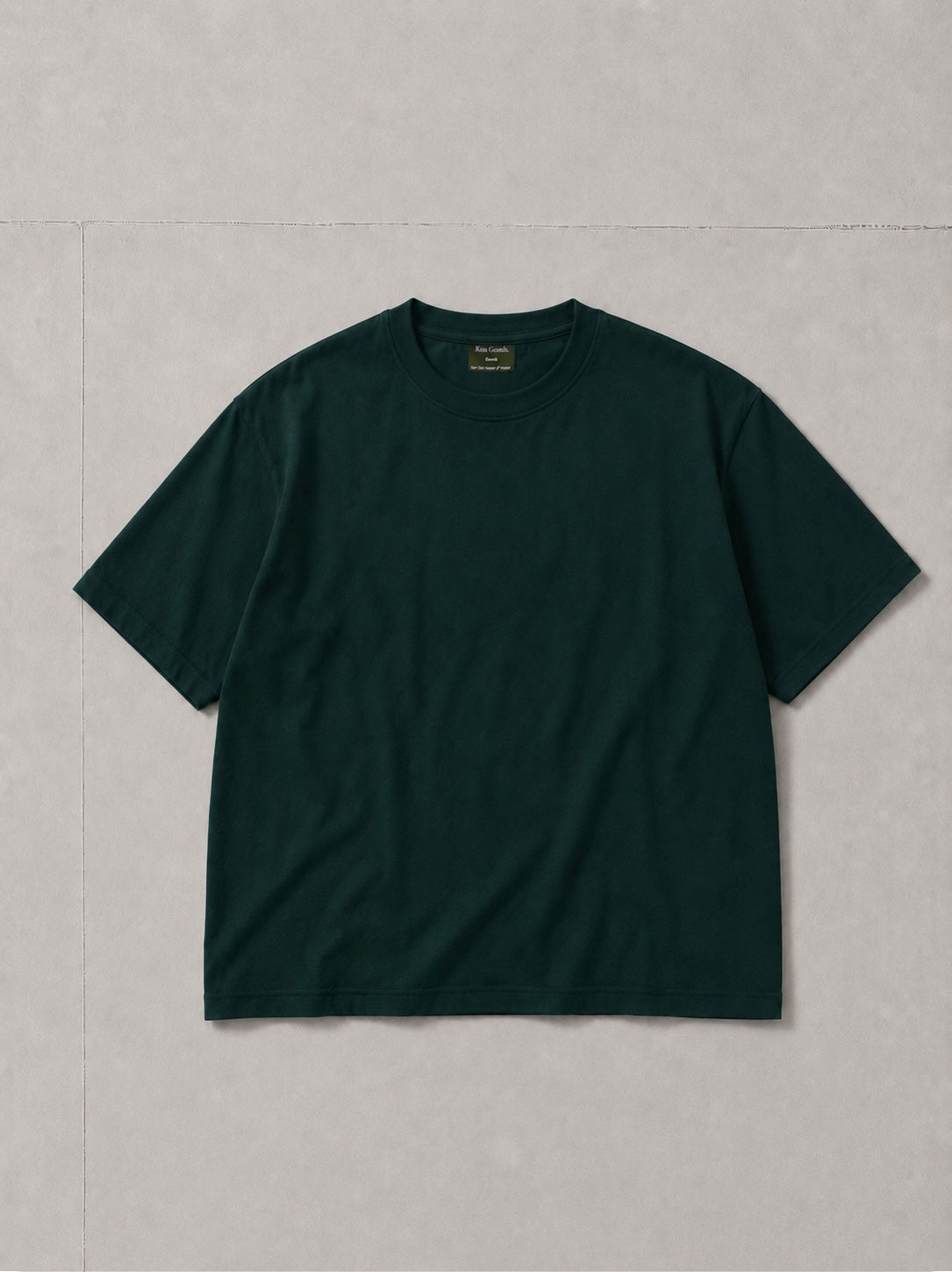 Box Tee - Dark Pine (Hemp)