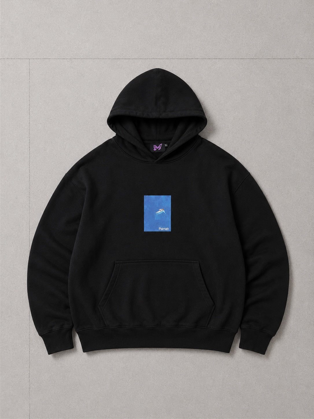 Floating Hoodie - Black (Hemp)
