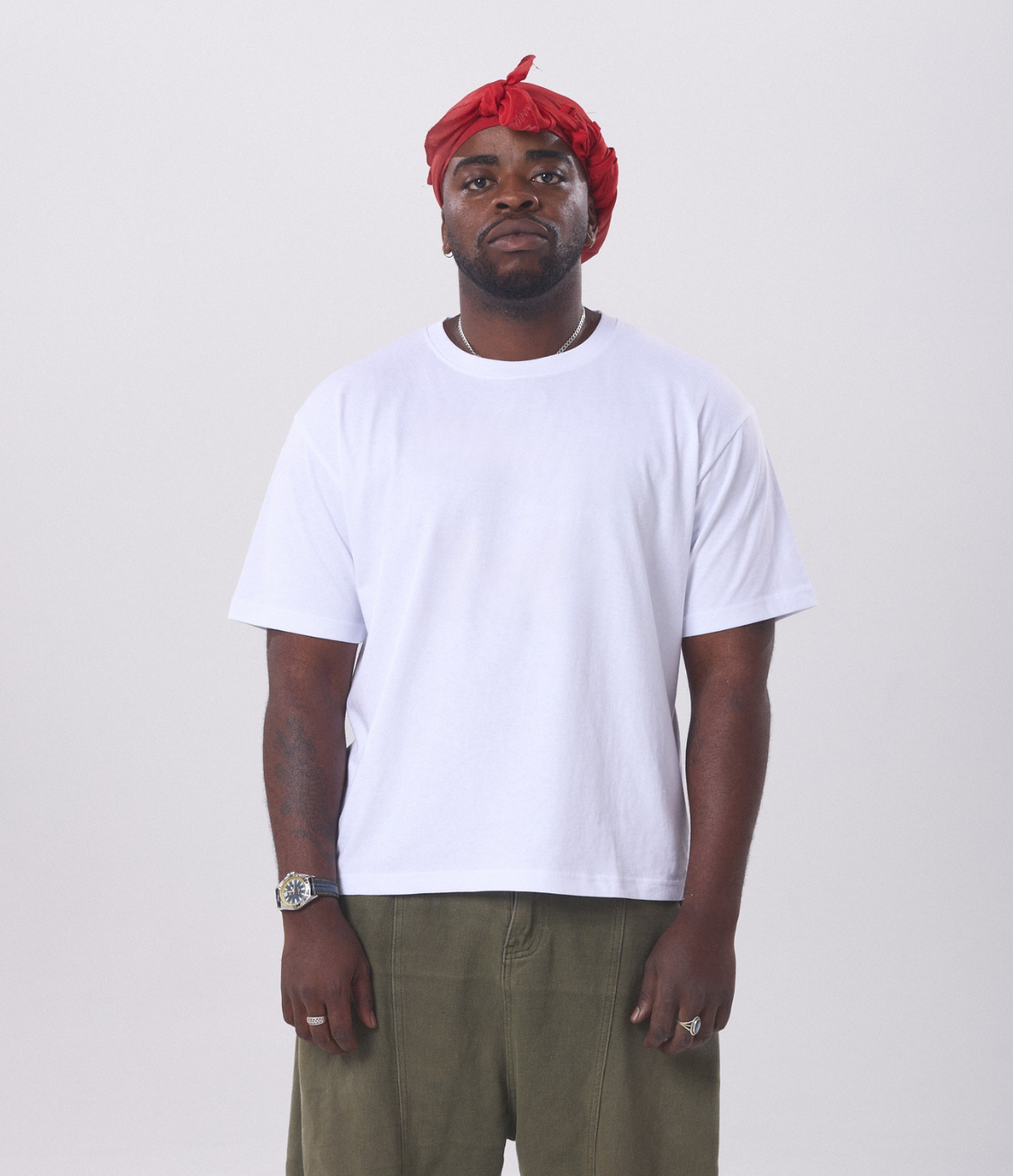 Box Tee - White (Hemp)