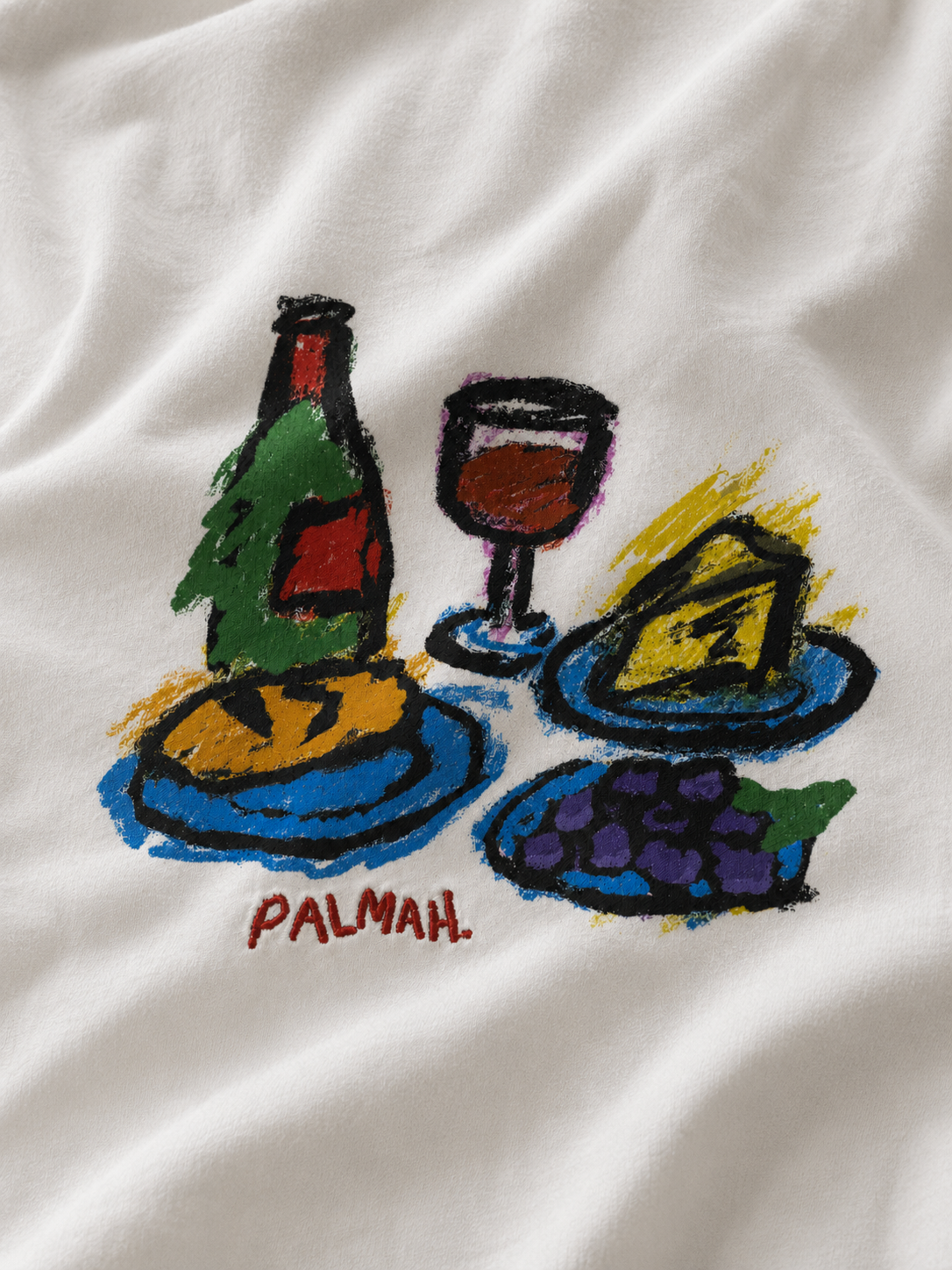 Breakfast In Bordeaux - White (Hemp)
