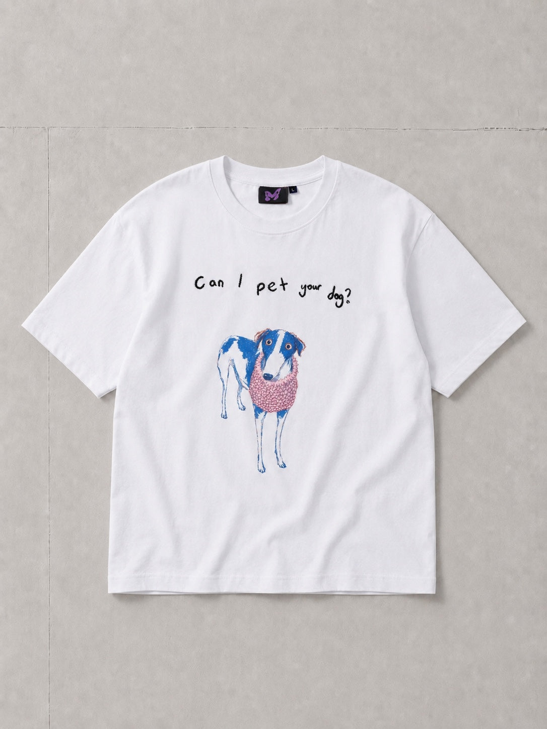 Can I Pet Your Dog - White (Hemp)