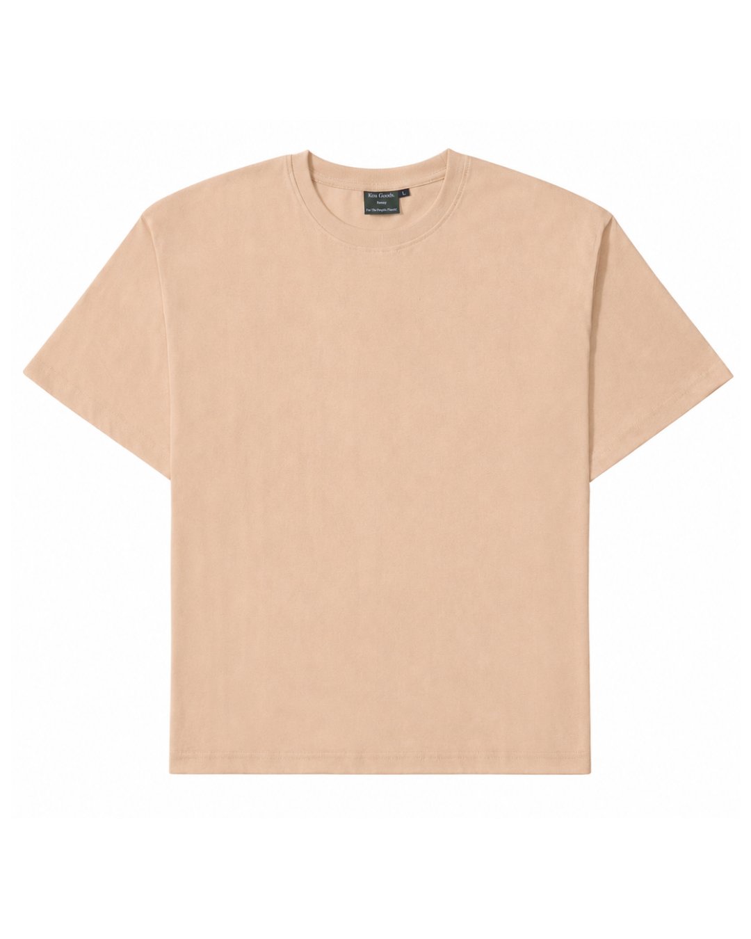 Box Tee - Sand (Hemp)