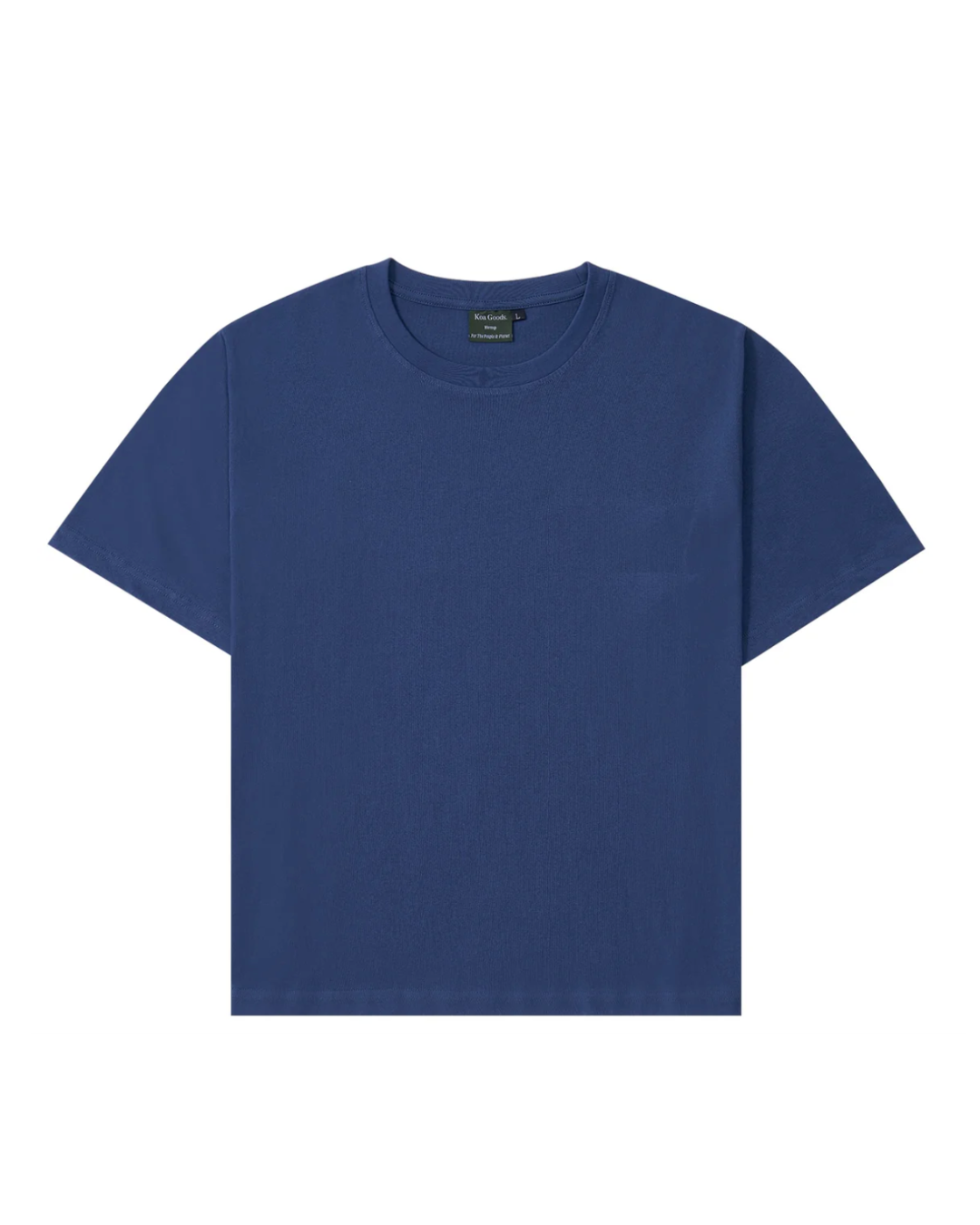 Box Tee - Petrol Blue (Hemp)